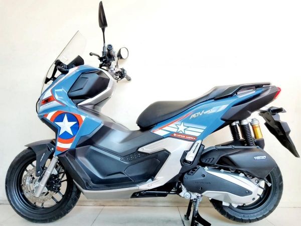 All NEW Honda ADV160 ABS Captain America Edition ปี2024 โฉมใหม่ล่าสุด สภาพเกรดA 673 km เอกสารพร้อมโอน